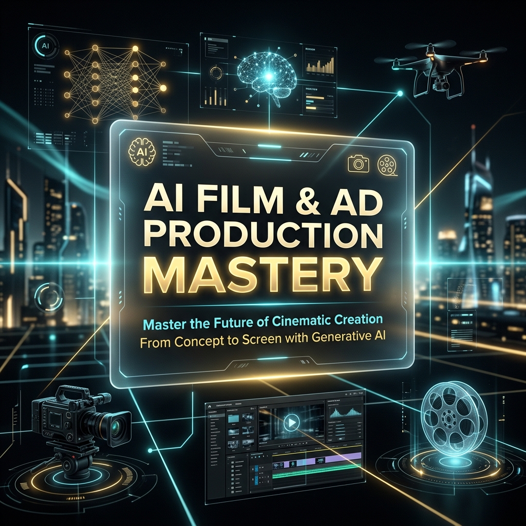 AI Film Ad Production Banner